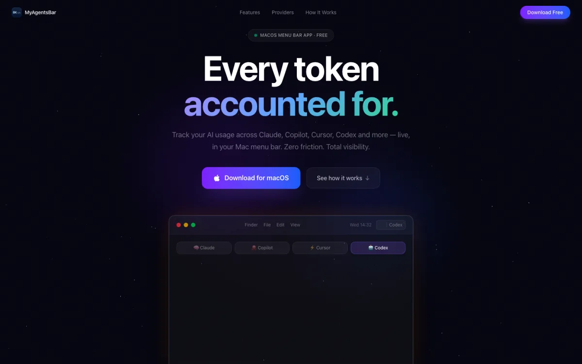 MyAgentsBar screenshot